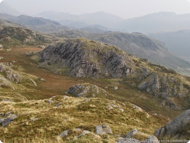 looking down on bull crag