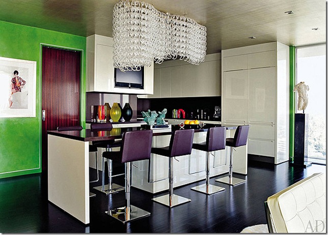 elton john and david furnish's la kitchen