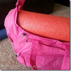 Apera Bag with Foam Roller Apera Bag with Foam Roller