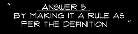 Answer 5 Answer 5