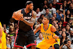 King James Introduces new LeBron X PEs in Indiana. Colorway #23. lebron james nba 130310 mia vs ind 06 King James Introduces new LeBron X PEs in Indiana. Colorway #23.
