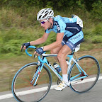 Jai Crawford from the Trek – Marco Polo Cycling Team attacked on the final climb of stage 8 in the Tour de Langkawi. (Photo: Steve Thomas)