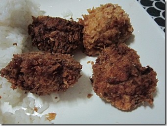 homemade chicken nuggets, 240baon