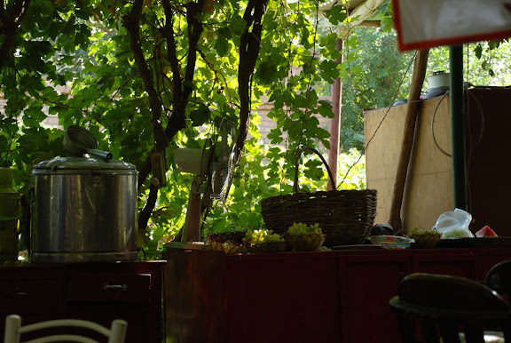 Turfan - Putaogou le raisin au restaurant