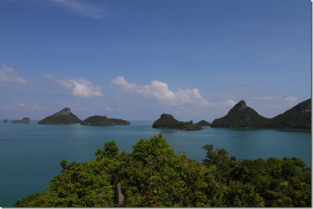 Angthong view from Moe Koh Island