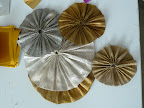 Vintage rosettes from Tinsel Trading.