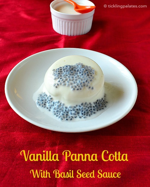 Panna Cotta with vanilla flavor