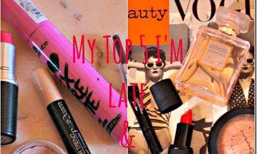 Tag: My Top 5 I’m late & Va Va Voom