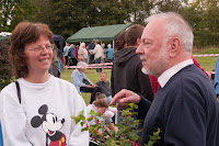 Enjoying the fete Enjoying the fete