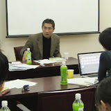 写真1　 プロジェクトの進捗状況を説明する石川氏　/ Photo1 Prof. Ishikawa reported on the progress situation of the project.