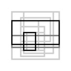 rectangle study 38, 2012, digital c-print (single edition), 40 x 40 in.