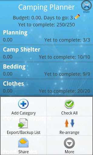 【免費生活App】Camping Trip Planner-APP點子