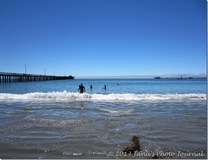 Boogie Boarding at Avila Beach Boogie Boarding at Avila Beach