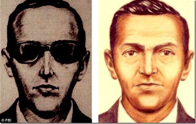 DB Cooper artist sketch 1971 DB Cooper artist sketch 1971