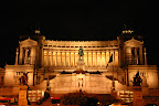 Vittorio Emmanuel II monument at night