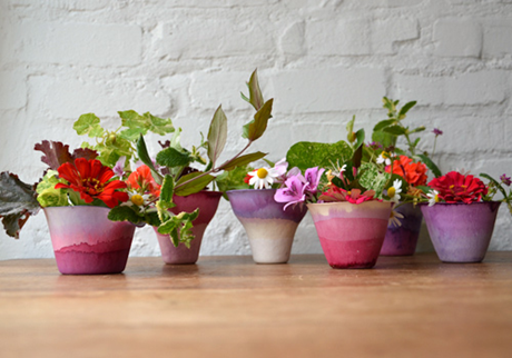 Dip Dye Vase