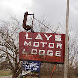 "Lays Motor Lodge" - copyright David J. Thompson