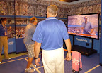3D technology creates images so realistic and lifelike, visitors are caught off guard as they square off against themselves in 3D.