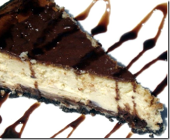 Cheese cake glassato al cioccolato 