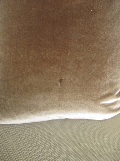 Let's start by looking at my pillows...