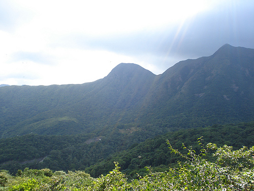 Ngong Ping mountains