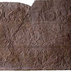 23.- Palacio de Ninive.Relieve s de la reina Sennacherib