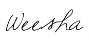 weesha-sign