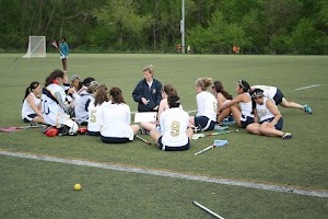 The girls listening to coach Caitlin Germaine as she discusses tactics during half time. Photo by Megan Kelly. April 25 2012 Meg Kelly 090.jpg