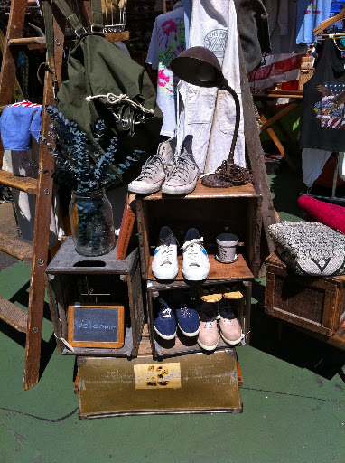 I love the way this vendor has displayed his products. He clearly has an eye for style. I love the way this vendor has displayed his products. He clearly has an eye for style.