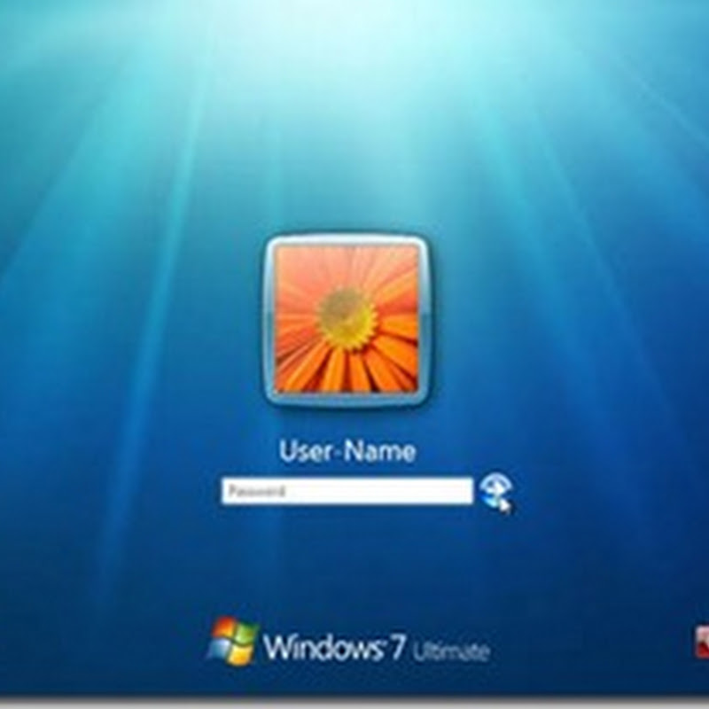 Mengganti Logon Screen Windows 7 dengan TweaksLogon