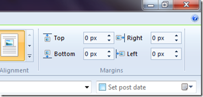 livewriter picture format toolbar
