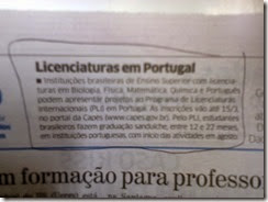 Licenciaturas em Portugal - www.rsnoticias.net