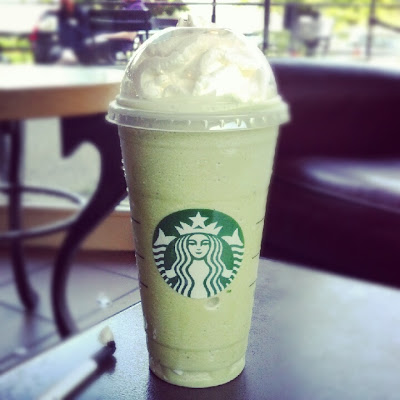 Venti Green Tea Frappuccino