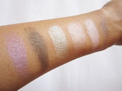 urban decay feminine palette swatches, bitsandtreats