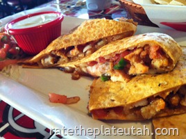 Chili's Honey Chipotle Chicken Quesadillas3