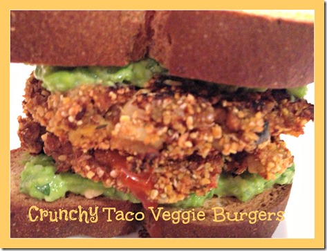 taco veggie burger