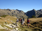 Walking alongside the stream of Coume D