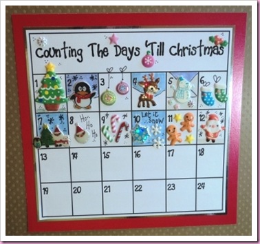 Sticker Advent Calendar 2