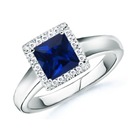 The Frame of Love Ring Sapphire and Diamond Ring