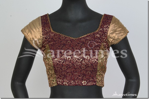 Maroon_Gold_Blouse_Factory Maroon_Gold_Blouse_Factory