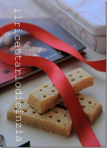 shortbread al profumo di mandarino di “biscotti di Natale” di Barbara Torresan