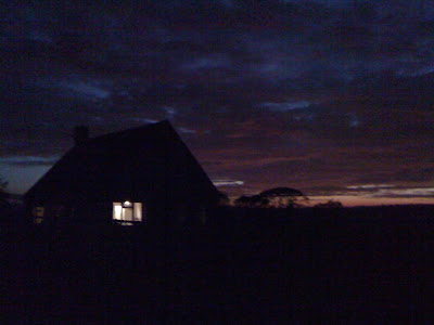 Time to turn in... Another Autumn day in Somerset's magical Chew Valley.