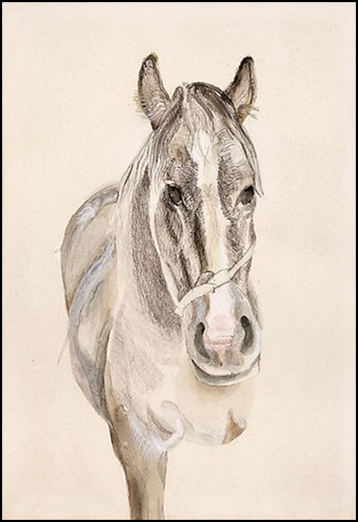 Lucian Freud - A Filly, 1969