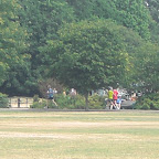 Just entering the park for the final 1km 2010 Dartford Half
