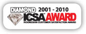 TOP 1 Oli Sintetik Mobil-Motor Indonesia - Penghargaan ICSA 2001-2010