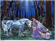Fairy And White Horse
