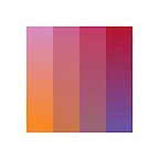 color palette 34, 2012, digital c-print (single edition), 40 x 40 in.