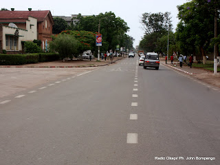  – Une des avenues principale de la ville de Lubumbashi. Radio Okapi/ Ph. John Bompengo
