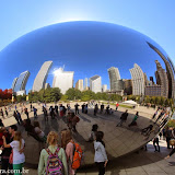 Cloud Gate no Millenium Park  -   Chicago, Illinois, EUA