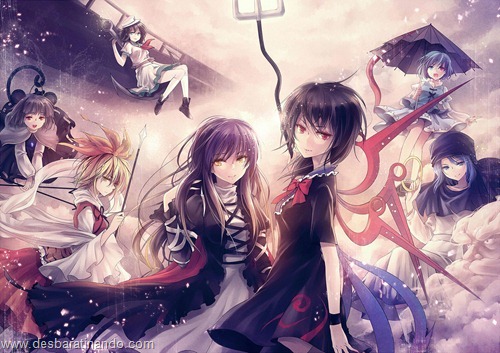 touhou wallpapers papeis de parede anime download desbaratinando (8)